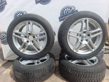 Литые Диски R 16 Mercedes-Benz, Комплект, отверстий - 5, Б/у at lalafo.kg Литые Диски R 16 Mercedes-Benz, Комплект, отверстий - 5, Б/у