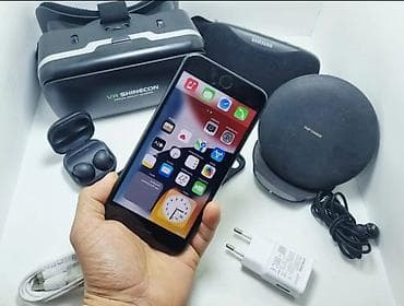 айфон 7 128г: IPhone 7 Plus, Б/у, 128 ГБ, Черный, Кабель, 100 % — 3