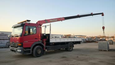 Манипулятор, Mercedes-Benz, 2001 г., 10 т at lalafo.kg Манипулятор, Mercedes-Benz, 2001 г., 10 т