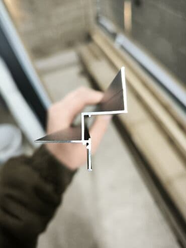 Теневой профиль парящий профиль для ГКЛ для натяжного ниша для