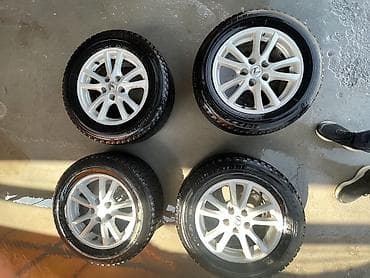 r16 lexus: Колеса в сборе 215 / 65 / R 16, Зима, Б/у, Комплект, Легковые, Литые, отверстий - 5 — 1