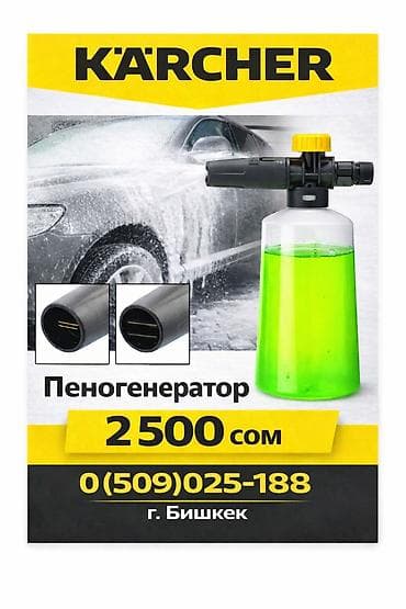 минимойка: Мойка высокого давления, Новый, Karcher, Электрическая, Платная доставка, Бесплатная доставка — 4