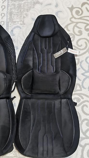 infinity fx35: Чехлы Алькантара, С подушкой, цвет - Черный, Самовывоз — 2