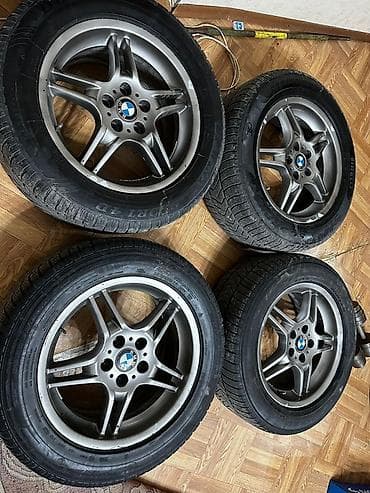 шина зимний 18: Колеса в сборе 255 / 55 / R 18, Зима, Комплект, Легковые, Литые, отверстий - 5 — 1