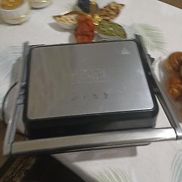 плита для стейка: Электрический контактный гриль DSP Professional «Meat Festival» - — 1