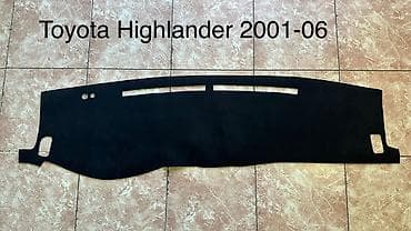 highlander 2012: Накидка на панель Toyota, цвет - Черный, Новый, Самовывоз, Платная доставка — 1