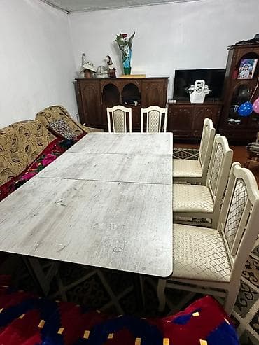 dinner table: Кухонный стол и стул — 2