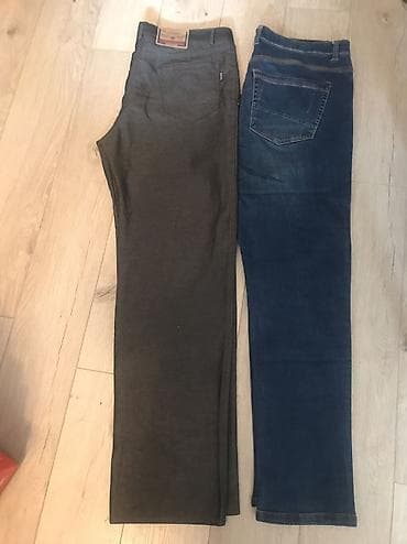 Продаю мужские слаксы, джинсы в идеальном состоянии б/у, размер 50-52 at lalafo.kg Продаю мужские слаксы, джинсы в идеальном состоянии б/у, размер 50-52