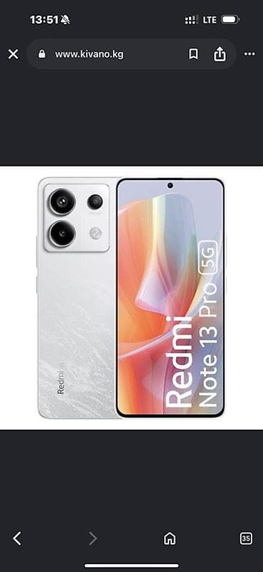 redmi 9 note: Смартфон Xiaomi Redmi Note 13 Pro 5G, цвет Snowy White. Ключевые — 2