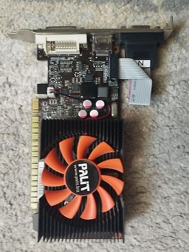Видеокарта для ПК, Б/у, Palit, GeForce GT, 2 ГБ