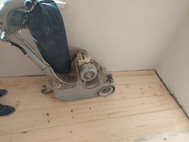 Шлифовка пола, Шлифовка паркета, Шлифовка под покраску Больше 6 лет опыта at lalafo.kg Шлифовка пола, Шлифовка паркета, Шлифовка под покраску Больше 6 лет опыта