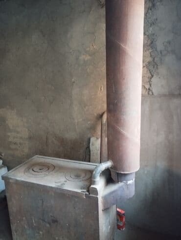 газовая печь для отопления частного дома: Печь-буржуйка, предназначенная для обогрева помещений и приготовления — 1