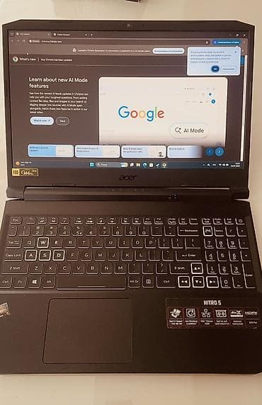 ноутбуки 3060: Acer Nitro 5 — игровой ноутбук с мощной связкой для требовательных — 1