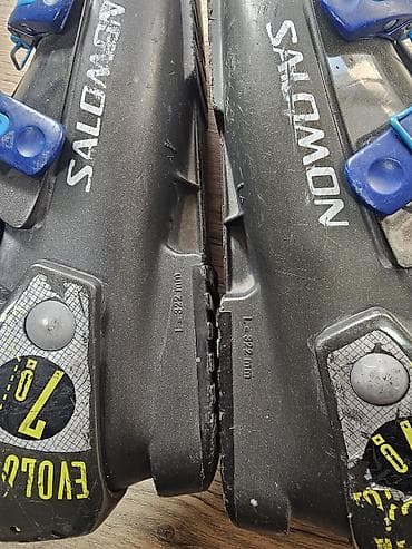 Санки и тюбинги: Горнолыжные ботинки Salomon. Размер: 28.5 (длина внутренника 28.5 см) — 3