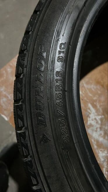 шины на спецтехнику: Шины R 18, Зима, Б/у, Комплект, Япония, Dunlop — 3