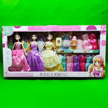 домик для девочек: Куклы в стиле аниме с аксессуарами в ассортименте👧 Большой набор в — 6