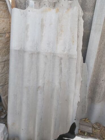 купить металлический шифер: Продам за 99 сом весь шифер, не цельный. Самовывоз. Район Восток 5 — 1