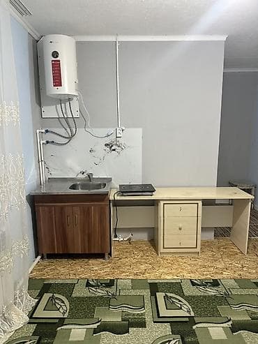 Бөлмөлөр: Сдается компактная студия с отдельным санузлом и душем — 4