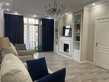2 room flat: 2 комнаты, 80 м², Элитка, 5 этаж, Дизайнерский ремонт — 8