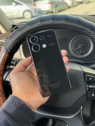 Redmi, Redmi Note 13, Б/у, 256 ГБ, цвет - Черный, 2 SIM