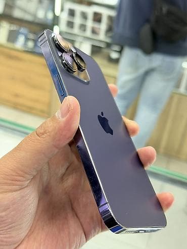 сколько стоит iphone 14 про макс: IPhone 14 Pro Max, Б/у, 512 ГБ, Deep Purple, Защитное стекло, Чехол, 100 % — 3