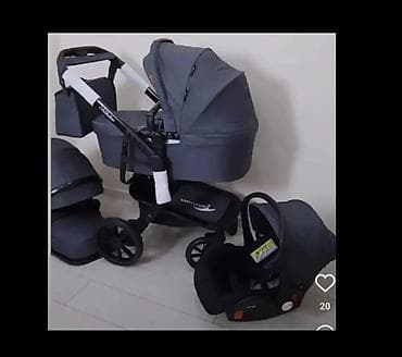 Продаю коляску 3 в 1, прогулочный блок новый, автокресло пару раз