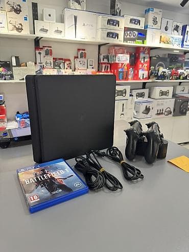 Игровая приставка Sony PlayStation 4 (Slim) на 1 тб Состояние бу