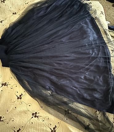 Юбка, Модель юбки: Пышная, Миди, Фатин, По талии