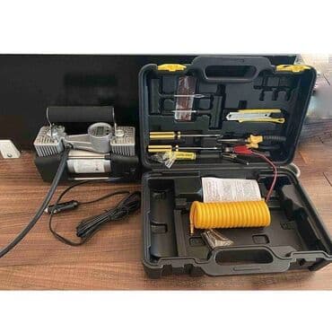 промышленные компрессор: Компрессор автомобильный+набор двухпоршневой + инструменты+бесплатная — 2