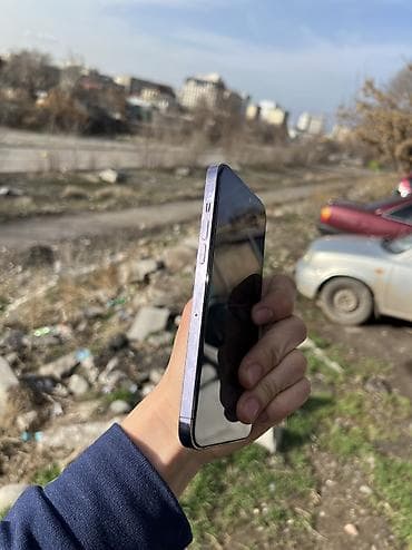 z fold 1: IPhone 14 Pro Max, Б/у, 256 ГБ, Deep Purple, Защитное стекло, Кабель, 85 % — 7