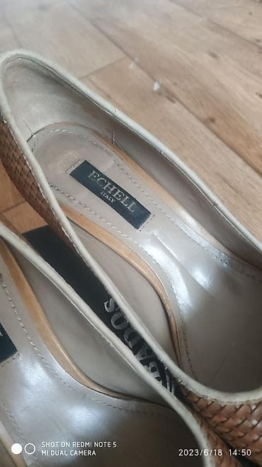 женская обувь кожа турция: Туфли из натуральной кожи, красивое плетение, размер 36, в отличном — 4