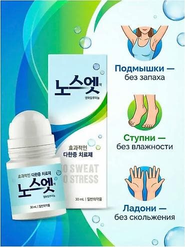 magic pack: Антиперспирант-ролик No Sweat (30 мл) Универсальная формула 3-в-1 для — 1