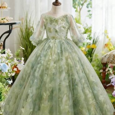 школьная одежда для девочек: Детское платье, Новый — 17