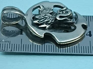 продаю золотую цепочку: Кулон дракон авторская работа! Единичный экземпляр! Материал: серебро — 4