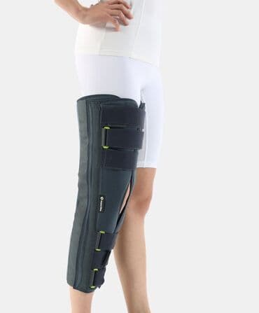 ортез коленного сустава: Наколенник, ортез шина на колено. Ортез (тутор) для жесткой — 1