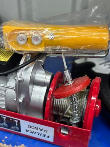 подьемный стол: Лебедка Тельфер Подтянет до 600кг Мощность 1150 вт Длина троса 22м — 2