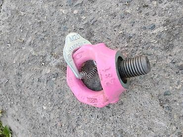 Бекитүүчү элементтер: Подъёмная проушина RUD StarPoint VRS (розовая) - Резьба: M20 — 2