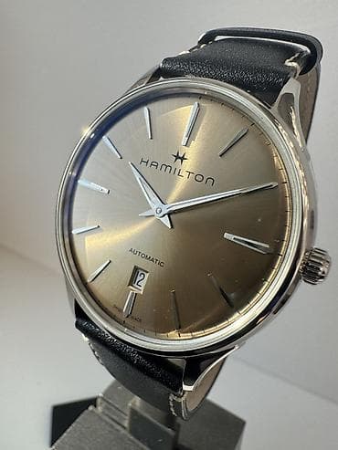 Чемодандар: Hamilton Jazzmaster Thinline Auto с надёжным автоматическим механизмом — 2