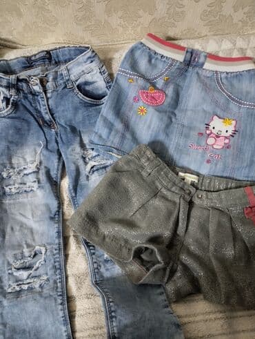 деские вещи: Детские вещи и обувь б/у на девочку 2-3 года все отдам за 2700 т. сом — 6