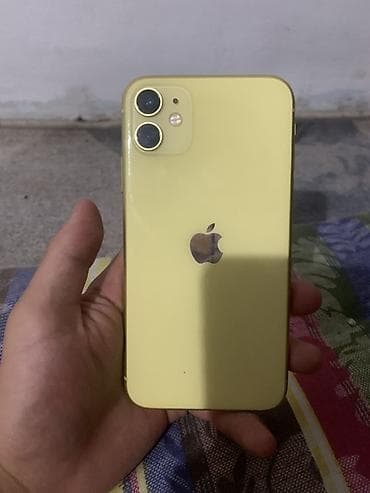 iphone 11 черный: IPhone 11, 128 ГБ, Желтый, 75 % — 1