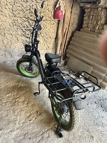 Электровелосипед грузовой (fat-tire) - Прочная стальная рама с низкой at lalafo.kg Электровелосипед грузовой (fat-tire) - Прочная стальная рама с низкой