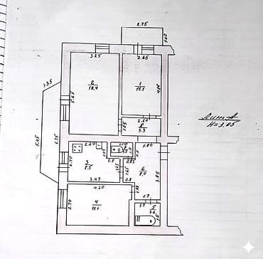 Продажа квартир: 3 комнаты, 76 м², Индивидуалка, 1 этаж — 2