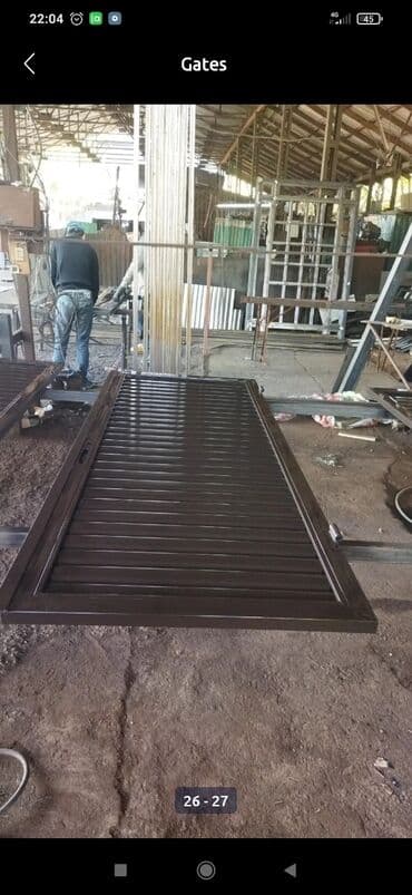 ремонт откатных ворот: Сварка | Навесы — 6