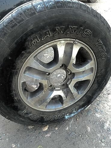 diska 13: Шина Maxxis Bravo H/T 770 на литом диске - Размер шины: 265/70 R17 — 1