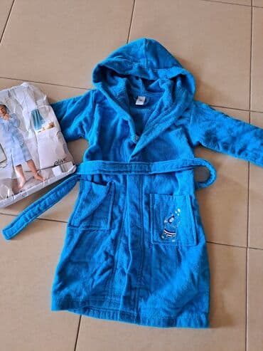 одежда оптом дордой: Махровый халат.Германия.Новый.Последний размер.На рост — 7