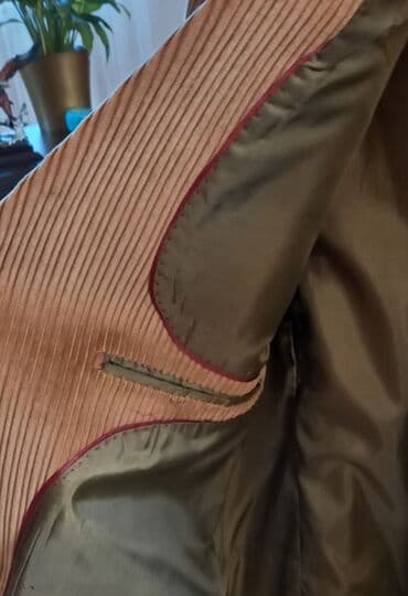 Атайын кийим: Продаю мужской велветовый пиджак коричневый 500сом б/у только один — 3