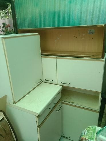модулный: Кухонный гарнитур, цвет - Белый, ДСП — 4