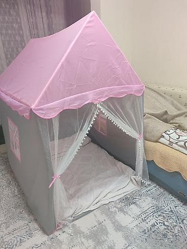 палатки для девочек: Домик для девочек, состояние отличное, покупали месяц назад, отдам за — 2