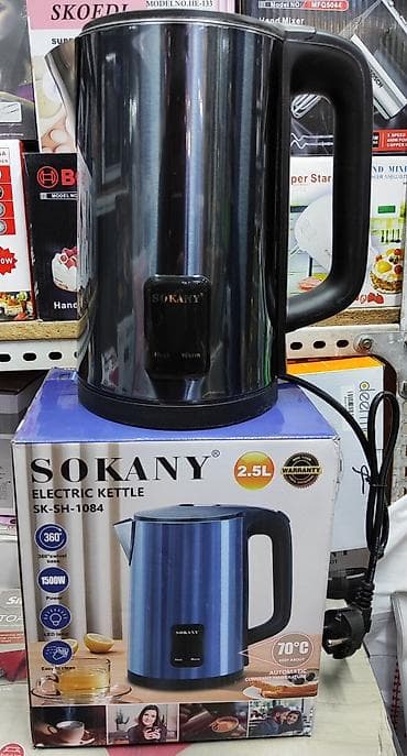 electric kettle: Электрический чайник, Новый, Платная доставка — 2