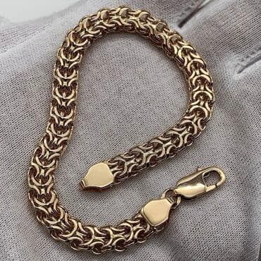 продаю золотую цепочку: Цепь для бензопилы, Проба 585, Мужские, Новый, Ручная работа — 21